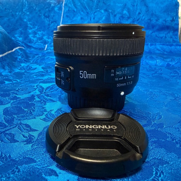 Yongnuo YN50mm F1.8N Prime Lens for Nikon F Mount AF MF 50mm 1:1.8 SN030934